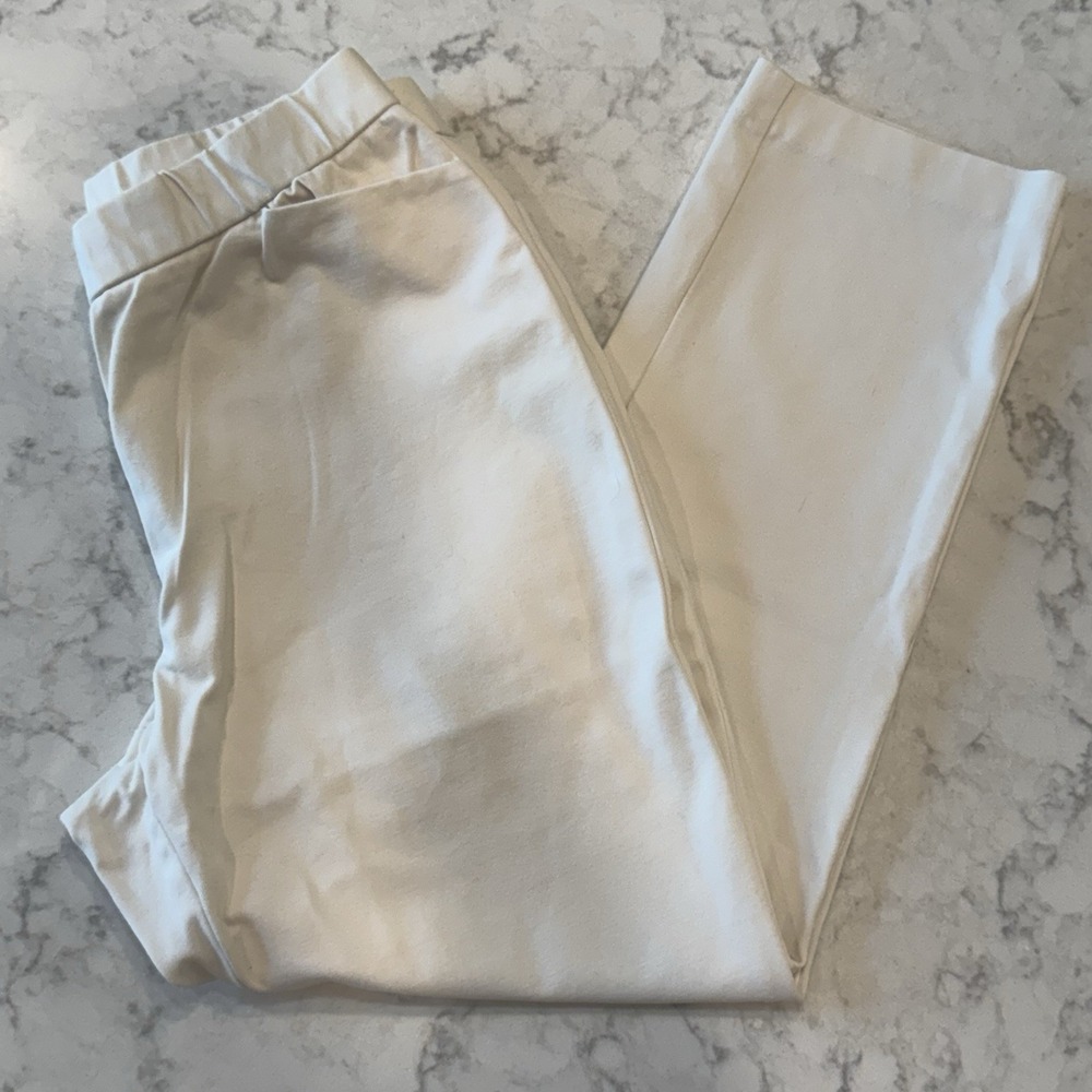 J.Jill Ponte Pant • Ivory White • Medium Petite